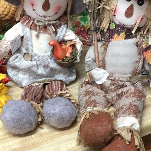 SCARECROWS🌻Shelf Sitters Set🌻NEW🌻FarmHouse🌻Cabin Decor🌻 - Picture 3 of 7